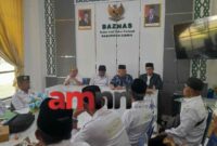 Rapat optimalisasi ZIS ramadan bersama UPZ di Kantor Baznas, Jumat (17/1/2025).