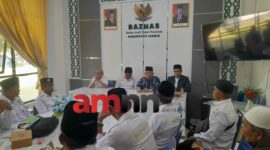Rapat optimalisasi ZIS ramadan bersama UPZ di Kantor Baznas, Jumat (17/1/2025).