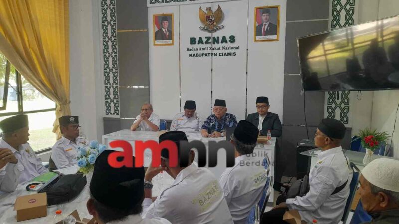 Rapat optimalisasi ZIS ramadan bersama UPZ di Kantor Baznas, Jumat (17/1/2025).