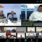 Menteri ATR/BPN, Nusron Wahid saat memberikan arahan.