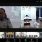 Pengarahan secara daring oleh Menteri ATR/BPN, Nusron Wahid.