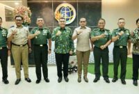 Audiensi dari perwakilan Kodam Iskandar Muda (Aceh) dan Kodam Cenderawasih (Papua) pada Senin (06/01/2025).