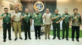 Audiensi dari perwakilan Kodam Iskandar Muda (Aceh) dan Kodam Cenderawasih (Papua) pada Senin (06/01/2025).