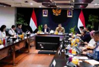 Rapat koordinasi yang digelar di Kantor Kementerian Koordinator Bidang Infrastruktur dan Pembangunan Kewilayahan pada Selasa (14/1/2025),