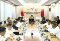 Pengarahan kepada 15 Kepala Kantor Wilayah (Kakanwil) BPN Provinsi yang baru dilantik pada Senin (20/5/2025).