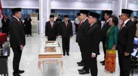 Menteri Nusron Wahid lantik pejabat fungsional.