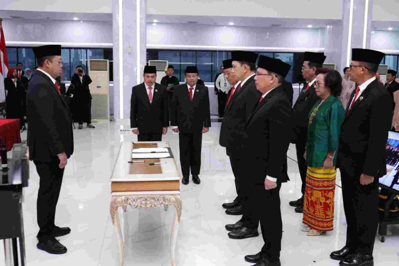 Menteri Nusron Wahid lantik pejabat fungsional.