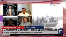 Kementerian ATR/BPN dapat apresiasi.