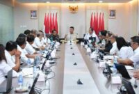 Rapat Kementerian ATR/BPN.