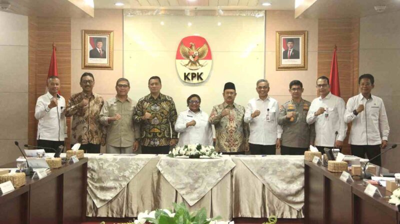 Penandatanganan MoU dengan Kementerian ATR/BPN.
