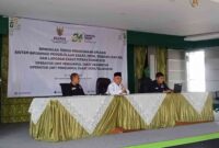 Bimtek SIAP ZIS di Aula Kemenag Ciamis.