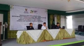 Bimtek SIAP ZIS di Aula Kemenag Ciamis.
