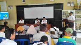 Penyuluhan program PTSL di Desa Dewasari.