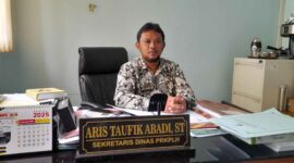 Sekretaris DPRKPLH Ciamis, Aris Taufik Abadi.