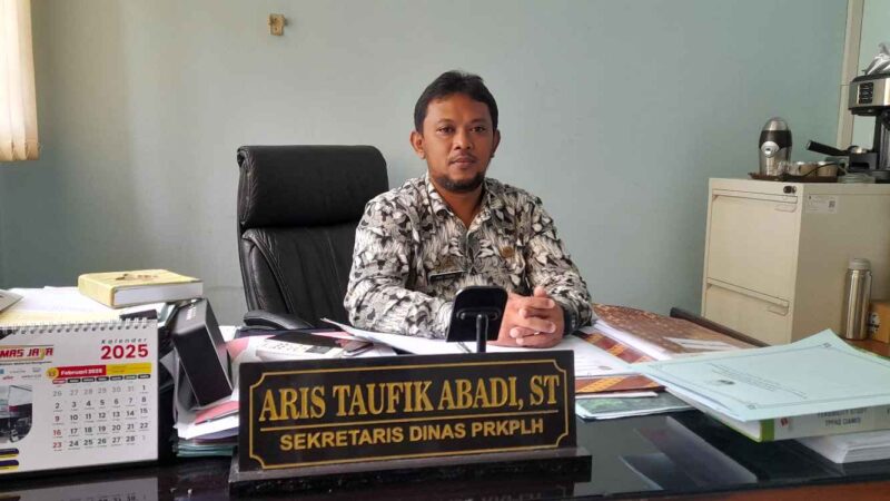 Sekretaris DPRKPLH Ciamis, Aris Taufik Abadi.