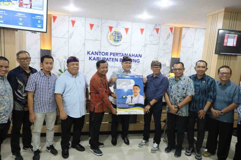 Wamen ATR/BPN kunker ke Badung Bali.