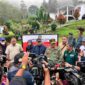 Penertiban villa di kawasan Puncak Bogor.