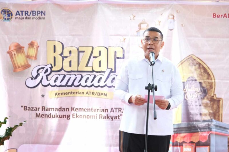 Bazar Ramadan Kementerian ATR/BPN.