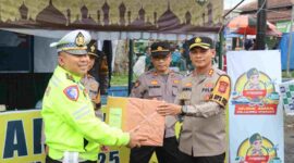 Kapolres Ciamis cek Pos Pengamanan Operasi Ketupat.