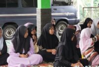 Santunan anak yatim dan dhuafa oleh Kantor Pertanahan Ciamis.