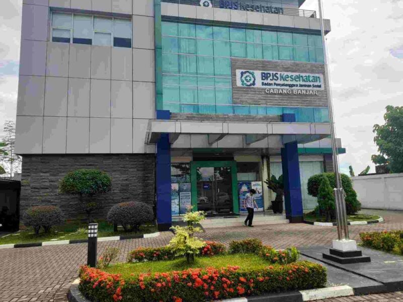 Kantor BPJS Kesehatan Cabang Kota Banjar.
