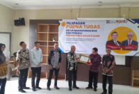 Pelepasan purna tugas Dewan Pengawas dan Pegawai periode 2021–2025.