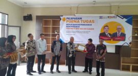 Pelepasan purna tugas Dewan Pengawas dan Pegawai periode 2021–2025.