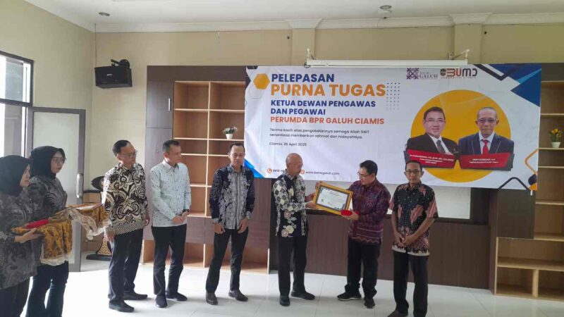 Pelepasan purna tugas Dewan Pengawas dan Pegawai periode 2021–2025.