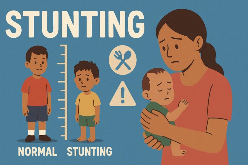 Ilustrasi Stunting.