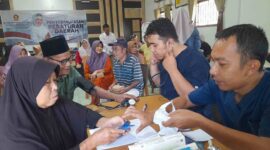 Pemeriksaan Kesehatan Gratis di Desa Jelegong, Kecamatan Cidolog, Kabupaten Ciamis.
