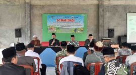 Sosialisasi tentang cara pemilihan dan penyembelihan hewan qurban.