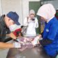 Pemeriksaan post mortem di RPH Ciamis.
