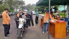 Uji kendaraan bermotor di Ciamis.