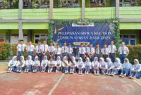 Pelepasan SMPN 2 Ciamis.
