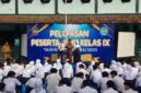 Pelepasan siswa-siswi SMPN 4 Ciamis.