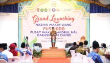 Peluncuran Puswada di ponpes Darussalam Ciamis.