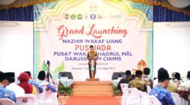 Peluncuran Puswada di ponpes Darussalam Ciamis.