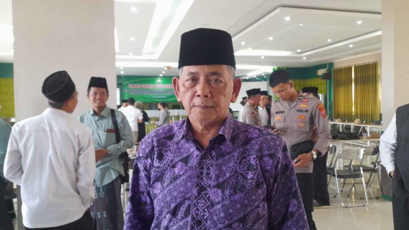 Ketua MUI Kabupaten Ciamis, Drs. KH. Saeful Ujun.