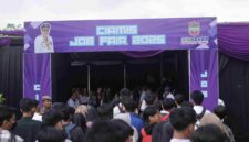 Job fair yang diadakan oleh Disnaker.
