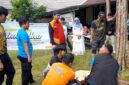 Miranti Mayangsari menyalurkan 2 ekor kambing di Kota Banjar.