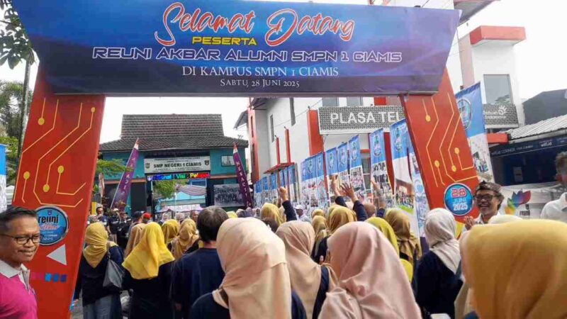 Reuni Akbar SMPN 1 Ciamis.