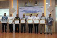Kantor Pertanahan Ciamis mendapat penghargaan terbaik dalam pengelolaan keuangan.