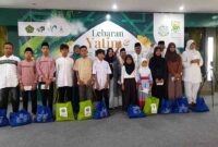 Lebaran yatim & difabel di Kemenag Ciamis.