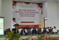 Silaturahmi dengan Tokoh Agama dan Masyarakat.