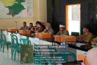 Penyerahan program sertipikat tanah PTSL di Pamarican.