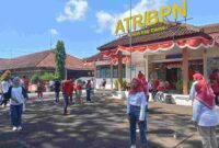 Perayaan HUT RI Ke-80 di Kantor Pertanahan Ciamis.