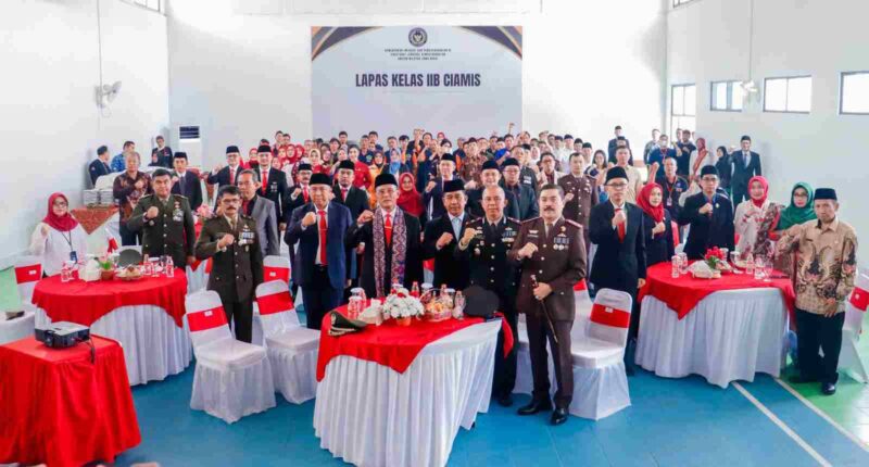 Pemberian Remisi 17 Agustus di Lapas Kelas IIB Ciamis.