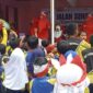 Gerak jalan sehat di SDN 3 Kertasari Ciamis.