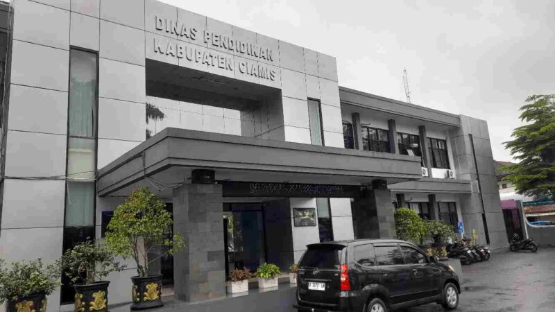 Kantor Dinas Pendidikan Ciamis.