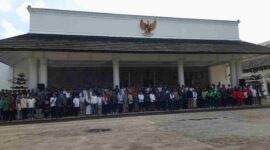 Deklarasi damai di Pendopo Ciamis.